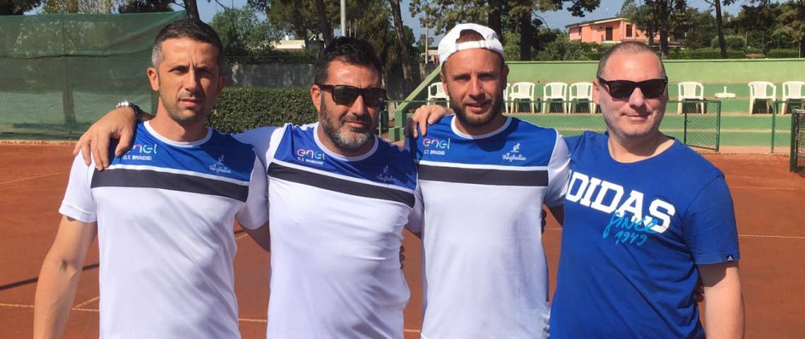 La squadra di serie D1 del C.T. Brindisi in trasferta a Galatina